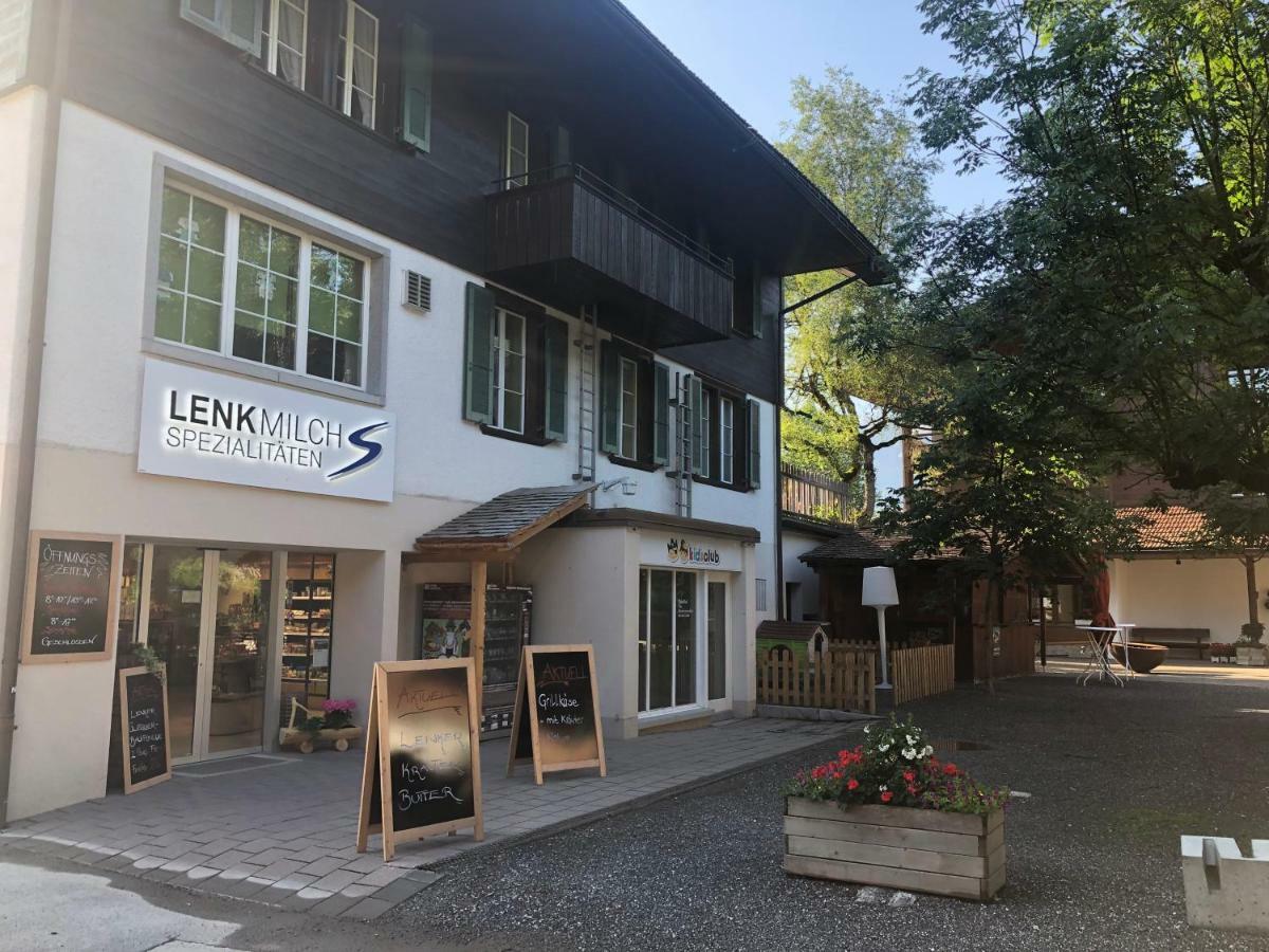 Hotel Krone Budget Lenk Exterior foto